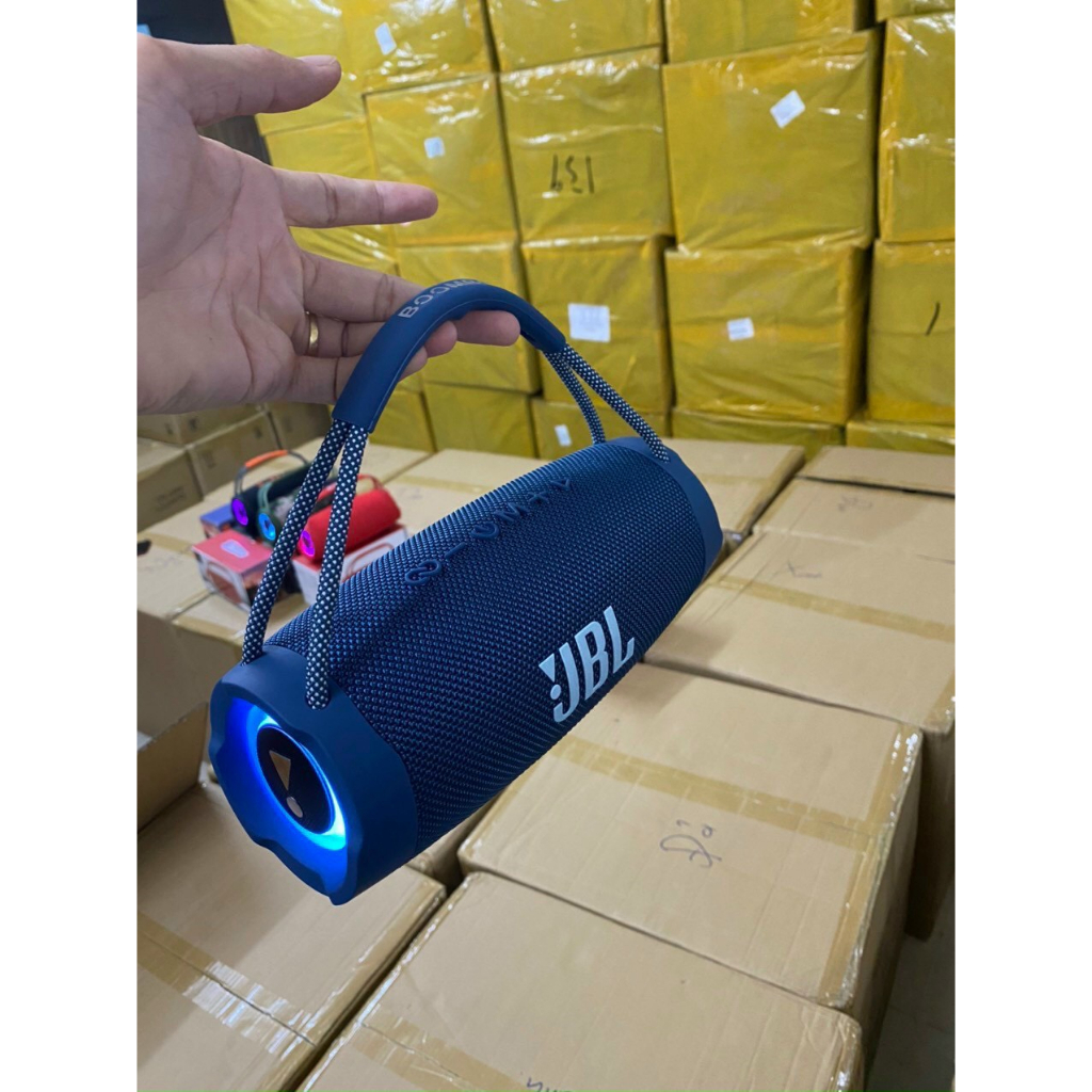 Loa Bluetooth JBL Boombox 3 Siêu Bass - Dùng Được Usb Thẻ Nhớ Cổng 3.5 - Bảo hành 12 tháng
