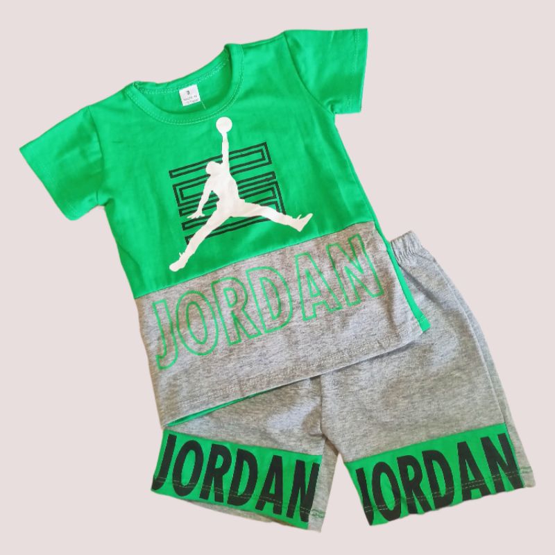 Bộ thể thao tay ngắn quần đùi bé trai thun cotton 4 chiều