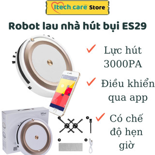 Máy hút bụi, robot lau nhà hút bụi ES29 điều khiển từ xa qua điện thoại