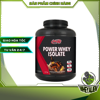 Sữa Dinh Dưỡng Tăng Cơ Bắp BIOX POWER WHEY ISOLATE 2.27KG