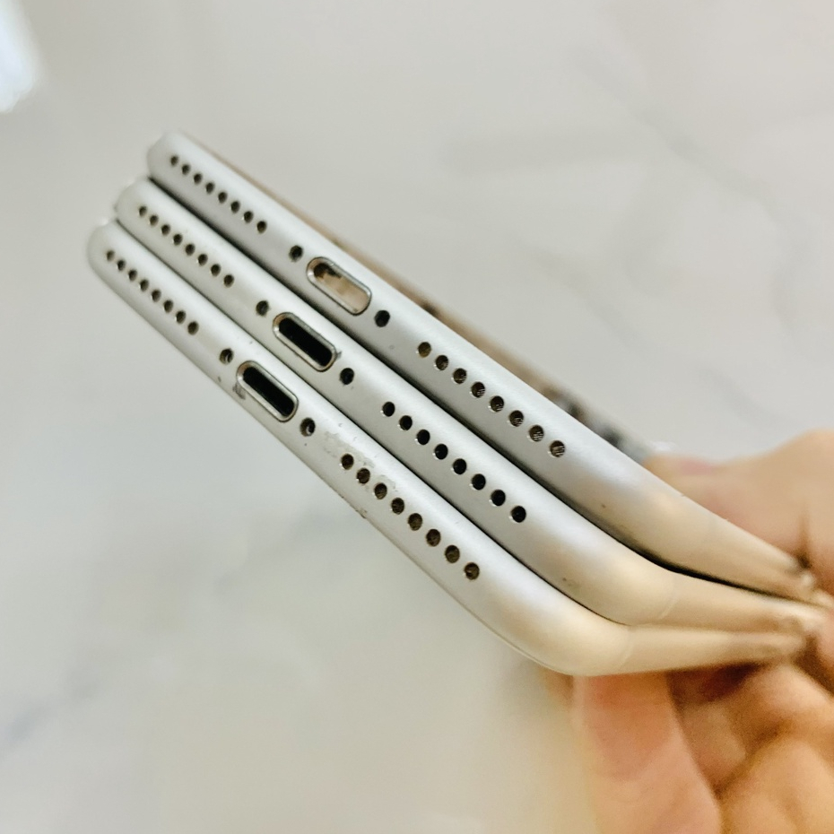 Vỏ 8plus zin tháo máy màu trắng vỏ 80% và 95%