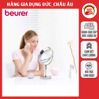 Gương trang điểm đèn led Beurer bs55, gương phóng gấp 7 lần, 18 đèn led, gương 2 mặt
