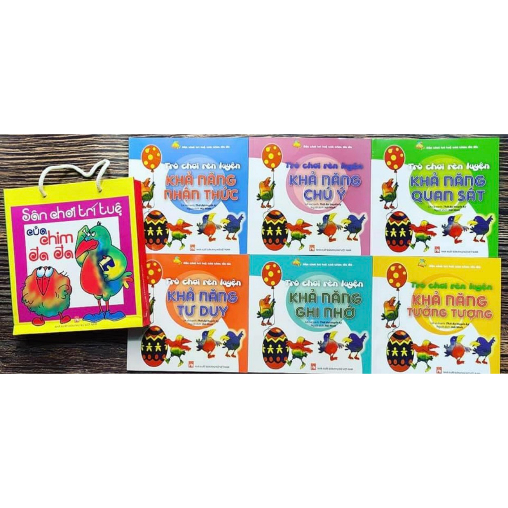 Sách - Bộ sân chơi trí tuệ chim Đa Đa (bộ 6 cuốn)