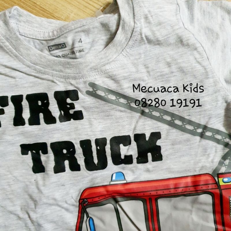 Bộ cộc tay hình ô tô máy xúc xe công trình, quả bóng, siêu nhân cho bé trai xuất dư xịn