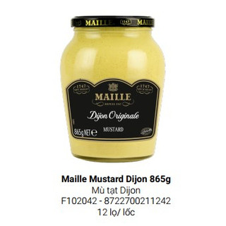 Mù tạt maille dijon, old style nhập khẩu pháp