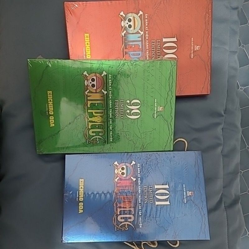 One Piece bìa cứng limited,, 99, 100, 101