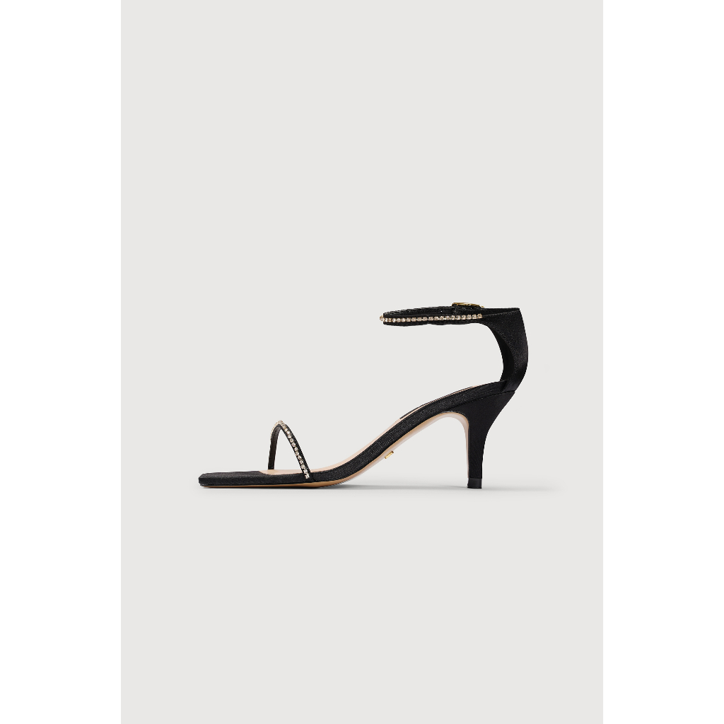 MAVEN - Giày cao gót quai mảnh đính đá Somi Diamond Satin Heels 7cm