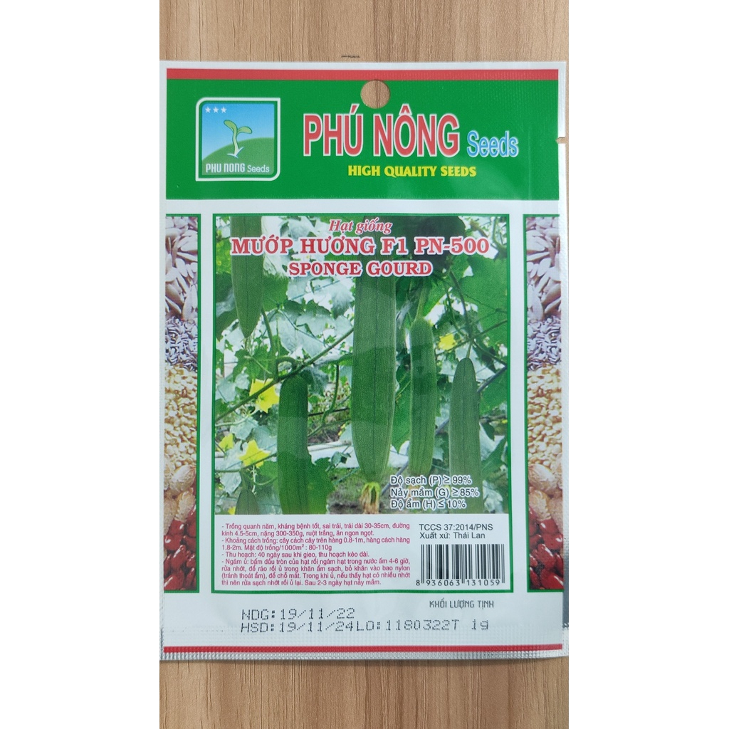 Mướp hương F1 Phú Nông 1g