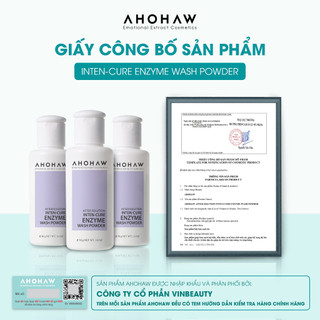 Bột rửa mặt Enzyme làm sạch sâu Ahohaw