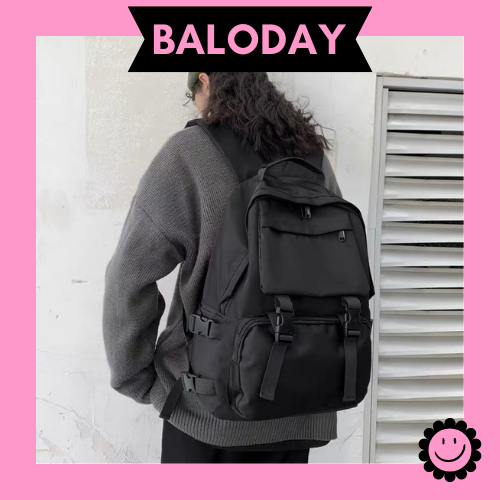 Balo nam nữ màu đen Unisex quốc dân  khuyên dùng