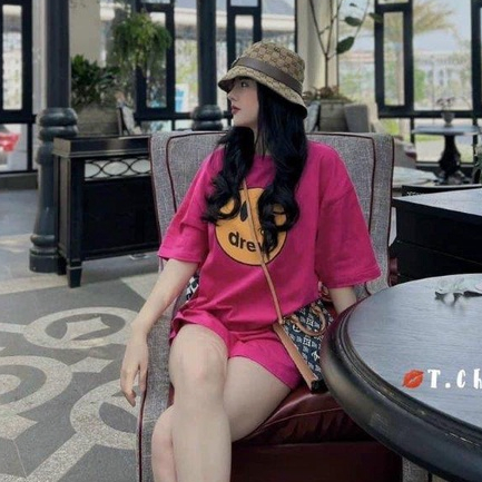 Áo Thun Nữ ( Chất Mát Không Xù) Form Rộng Giấu Quần HOT HIT HOT