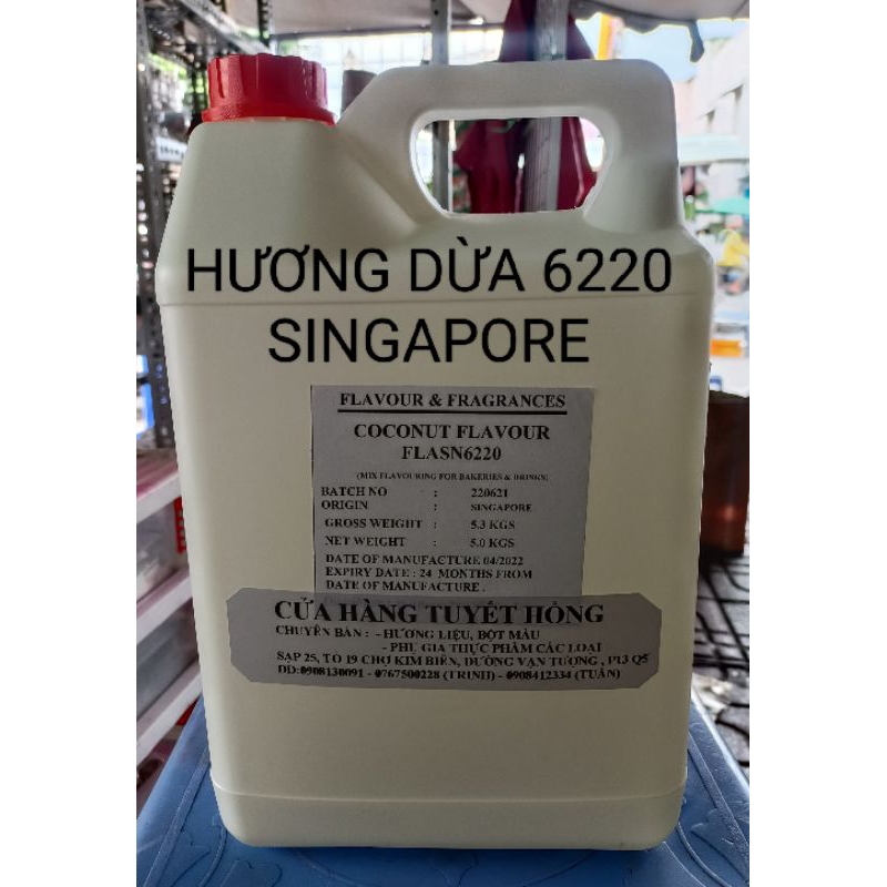 HƯƠNG DỪA DẠNG LỎNG  - CHAI 1KG