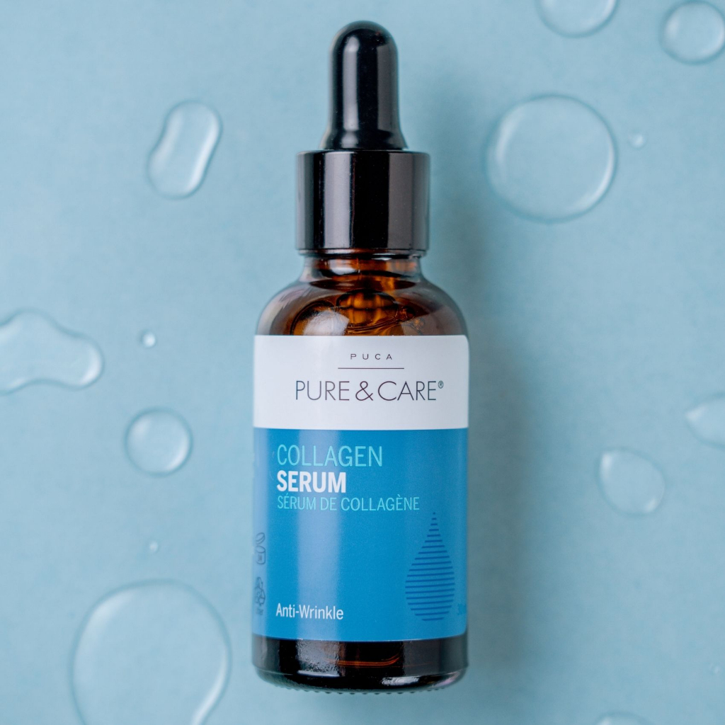 Tinh Chất Collagen Hỗ Trợ Làm Căng, Mang Lại Hiệu Ứng Làm Săn Làn Da | PUCA - PURE & CARE Serum Collagen