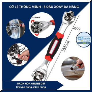 [Bách hóa online 247] Cờ Lê Đa Năng 48 trong 1 xoay 360 độ - Hàng chuẩn, chịu lực tốt, dễ thao tác, đa năng