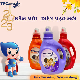 Nước Giặt TPCare Đậm Đặc Thơm Lâu Diệt Khuẩn 6in1 Can 1,9l