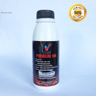 Mực đổ SIÊU ĐẬM- NÉT dùng cho máy in LBP 2900,3000,3050,...Hp 400,2035,2055,402