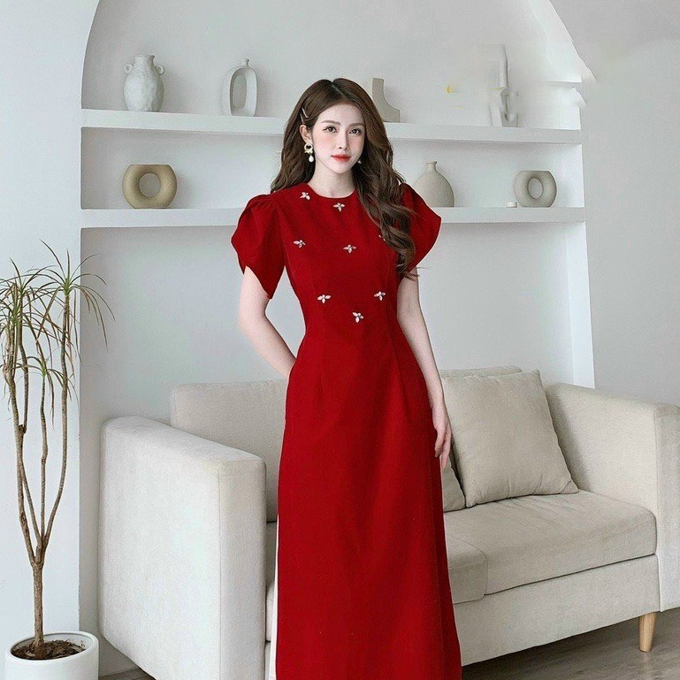 Áo Nhung Chất Đứng Thời Trang Cho Nữ Cách Điệu Tay