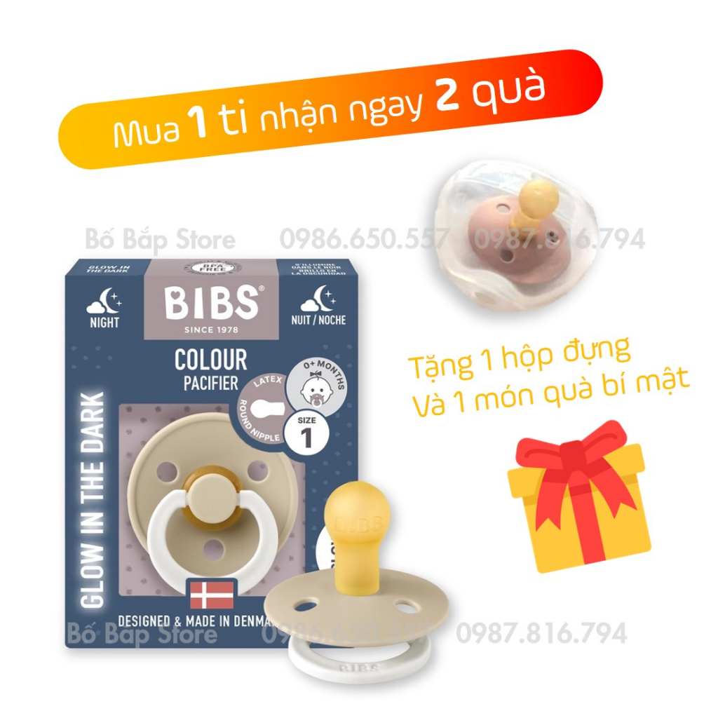 Ti Giả Bibs Cao Su⚡𝟭𝟬𝟬% CHÍNH HÃNG⚡ Tặng Nắp Trứng, 100% Cao Su Thiên Nhiên Siêu Mềm Như Ti Mẹ