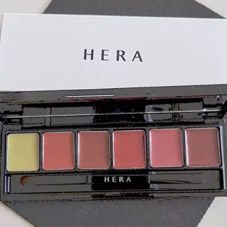 Son Hera 6 Màu Hera Sensual Spicy Nude Balm Dạng Bảng