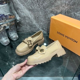 💕💕Giày Moca 5p Da Bóng tag chữ, Fullbox