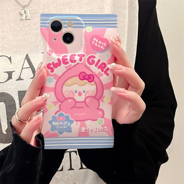 Ốp lưng iphone vỏ kẹo Peach Girl 6/6plus/6s/6splus/7/7plus/8/8plus/x/xr/xs/11/12/13/14/pro/max/plus/promax