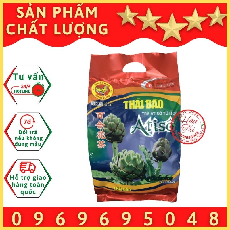 TRÀ ATISO TÚI LỌC THÁI BẢO - Đào thải độc tố trong gan, giúp mát da