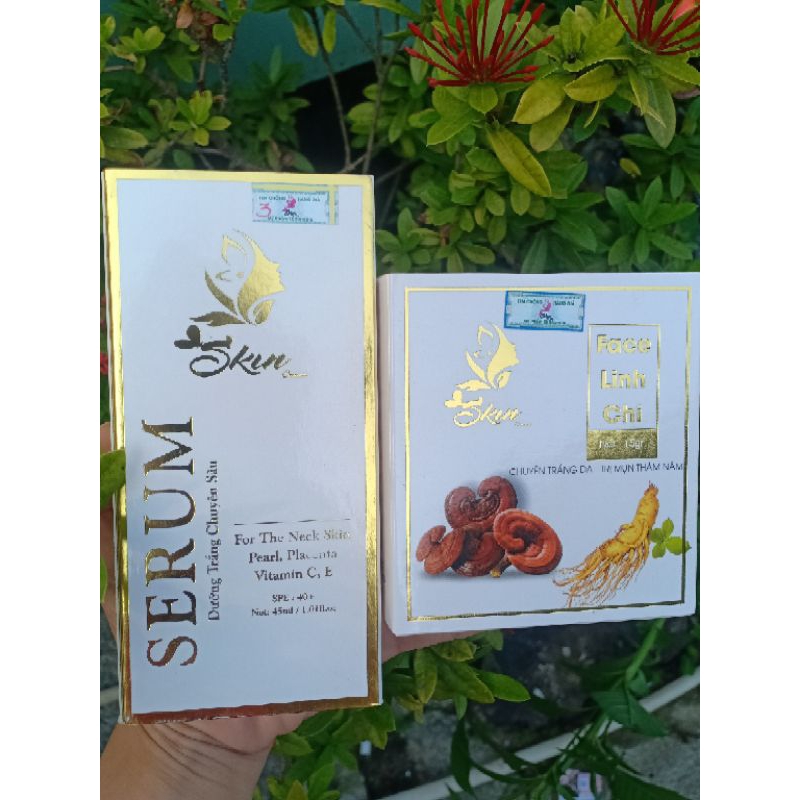 COMBO Linh Chi-Serum lớn 45ml