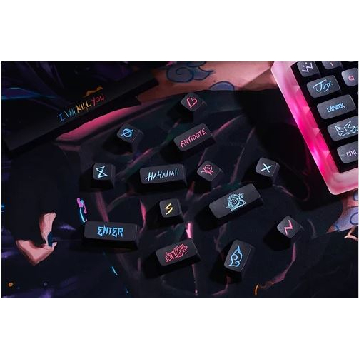 Nút bàn phím cơ Jinxed PBT keycap - XDA profile - Antidote Studio