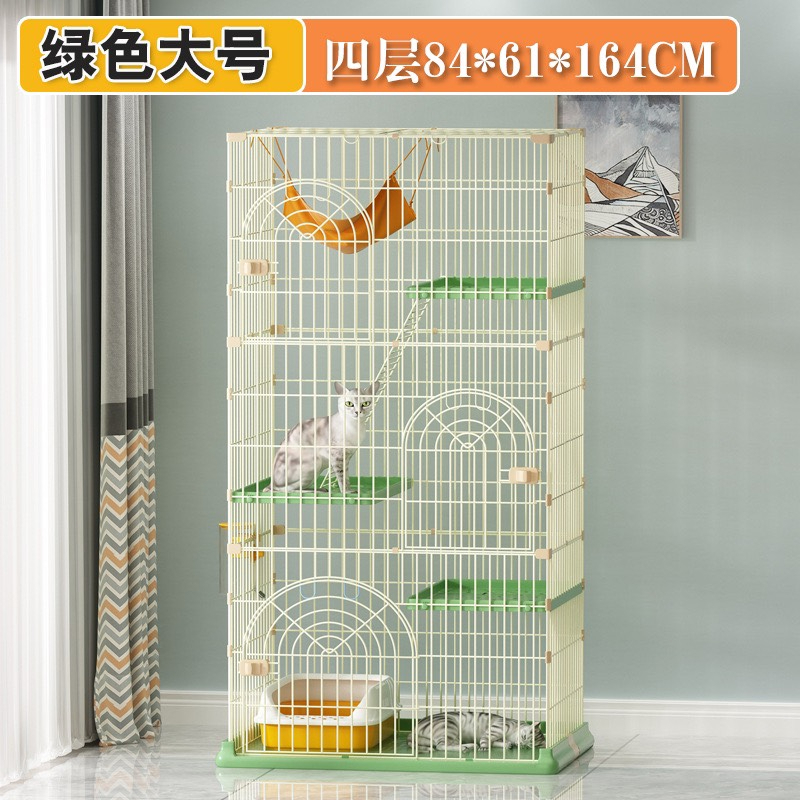 Lồng mèo cao cấp 4 tầng ( 86x61x164cm)
