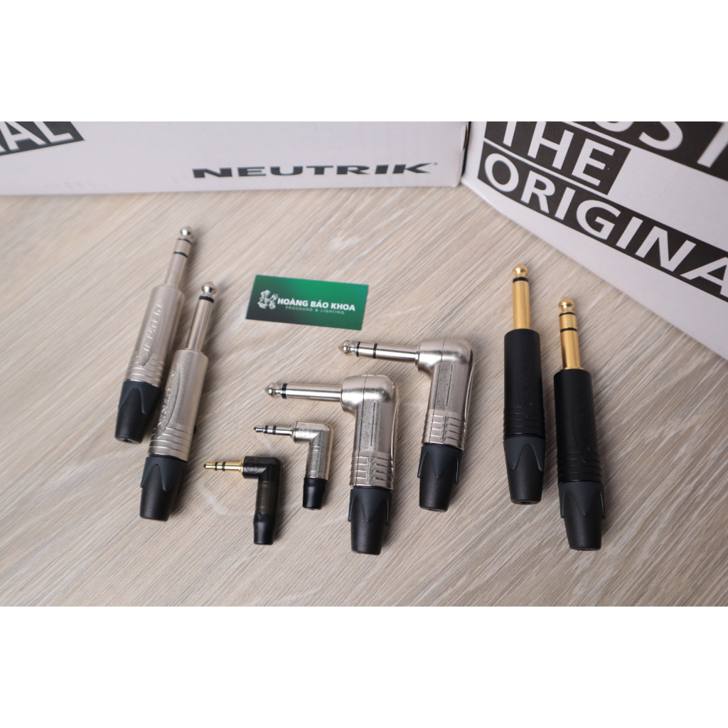 NC3MXX Jack âm thanh - Jack Canon male  Neutrik