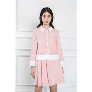 Chân váy Tweed mini Darling Set The Ruler