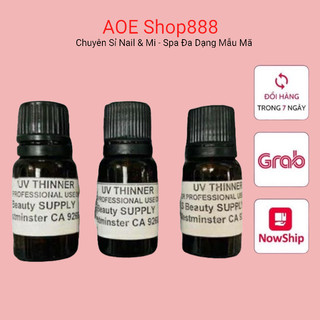 Nước pha Sơn Gel móng tay, làm loãng sơn gel (nail), chuyên dụng trong ngành nail - AOE Shop888