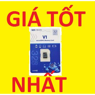 Thẻ nhớ kbvision 32gb microsd ultra class 10, 32gb chuyên dụng cho camera
