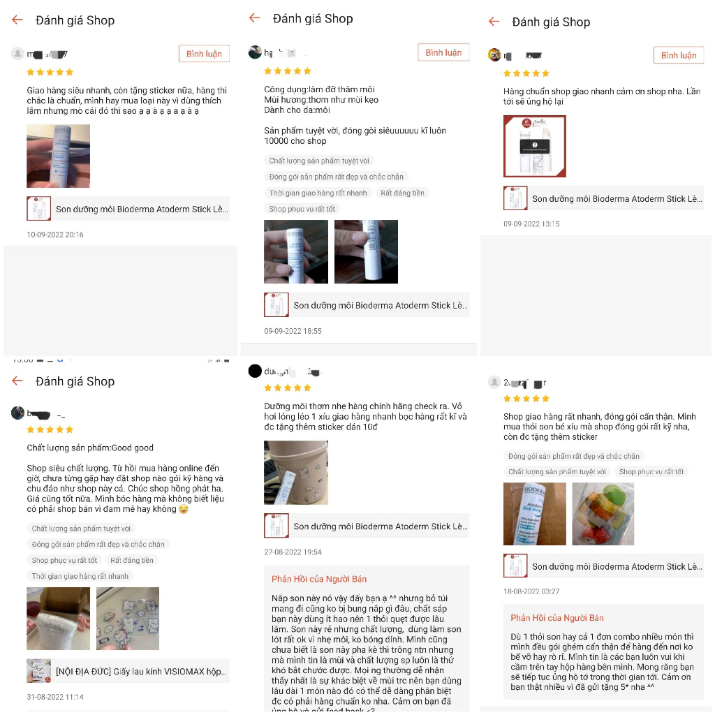 Son dưỡng môi Pháp B.I.O Atoderm Stick Lèvres cho môi khô nứt nẻ 4g