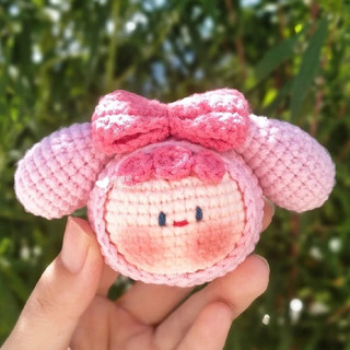 Móc khóa len em bé cute ver 1