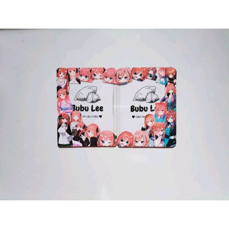 Thẻ nhựa trang trí bảo vệ card _ toploader meme anime theo yêu cầu
