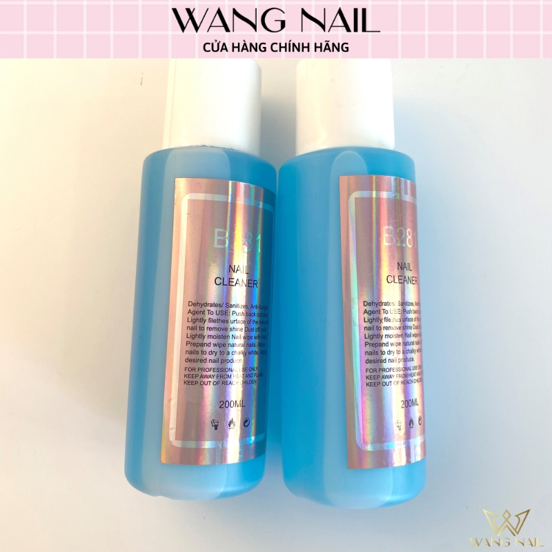 Nước lau gel nail có mùi thơm dễ chịu - chai 200ml