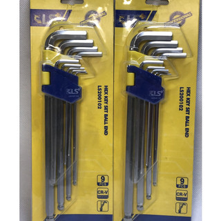 Bộ lục giác bi ls+ 9pcs từ 1,5mm - 2mm - 2,5mm - 3mm - 4mm - 5mm - 6mm - 8mm - 10mm. hakhanhelec