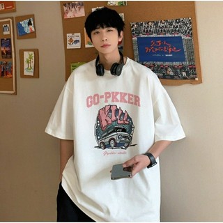 Áo thun tay lỡ Unisex GO-PKKER