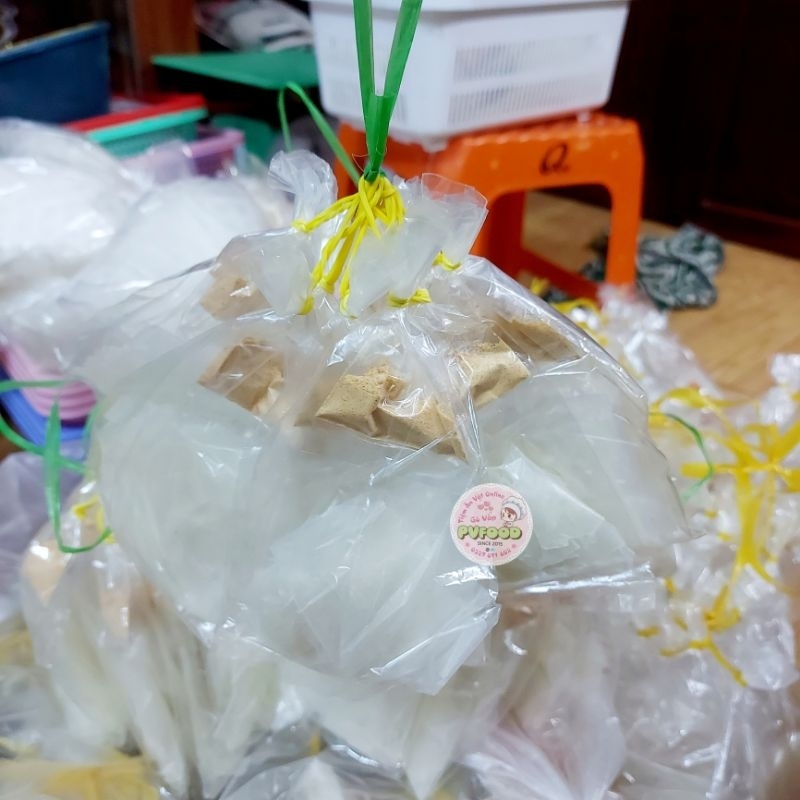 Xâu 10 bịch Bánh Tráng Muối Nhuyễn Phơi Sương