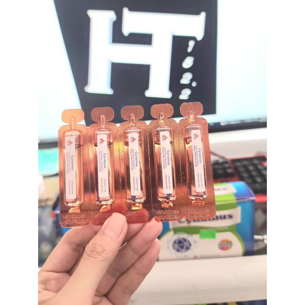 Cynamus hỗ trợ long đờm cho trẻ