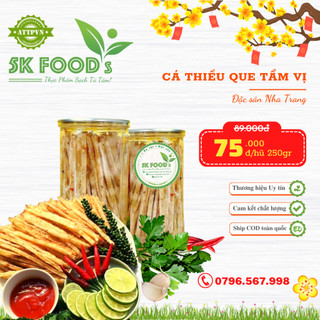 Cá thiều que tẩm vị - đặc sản nha trang