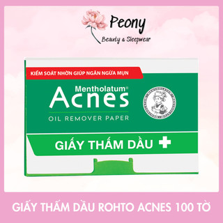 Giấy thấm dầu Rohto Acnes 100 tờ