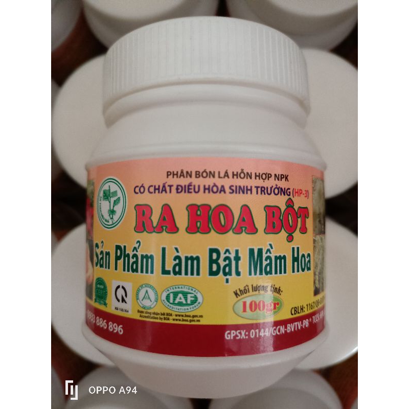 Phân bón lá RA HOA BỘT