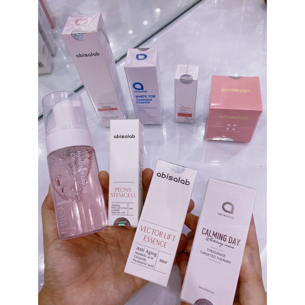 Trọn Bộ Sản Phẩm Chăm Sóc Dưỡng Da ABISALAB 8 Món
