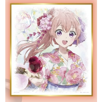 Tấm trang trí A Couple of Cuckoos / Cuckoo's Fiance Ichiban Kuji Prize Shikishi chính hãng Nhật Bản