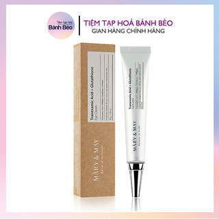 Kem Mắt Giảm Quầng Thâm Mary & May Tranexamic Acid + Glutathion Eye Cream 30ml Mary&May Mary may