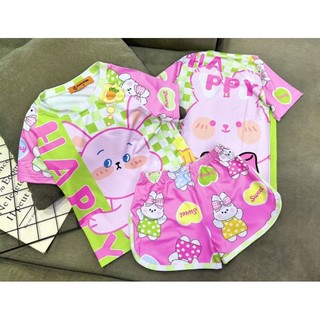 Bộ đùi thun lạnh bé gái 10kg đến 42kg