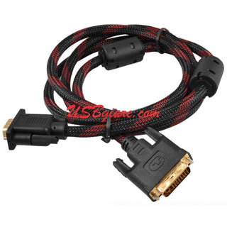  CÁP CHUYỂN DVI SANG VGA 1.5M CHUẨN DVI-D 24+1 vs 24+5 DUAL LINK 