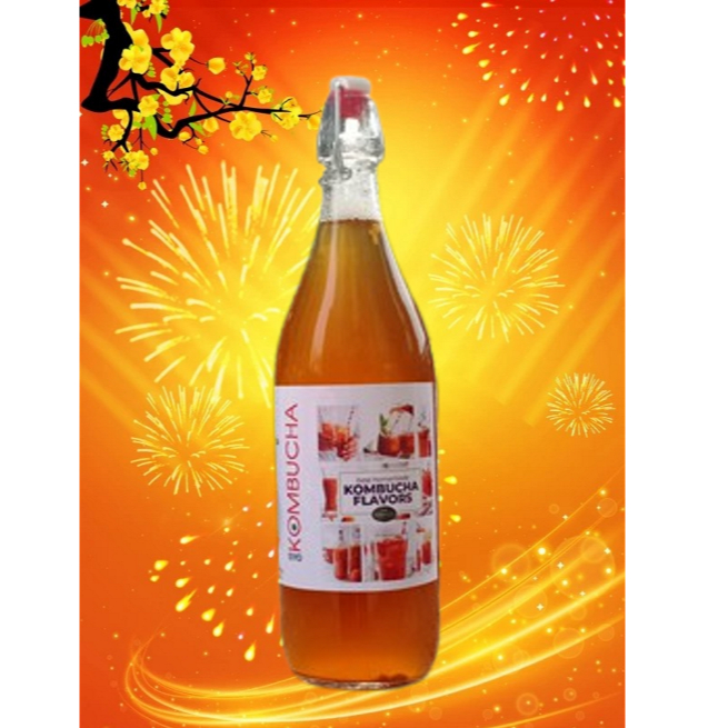Trà KOMBUCHA OLOONG TEA - Nguyên Chất Thô (chuyên dùng cho pha chế tại Nhà & Quán cà phê, quán bar, trà chanh, trà sữa)
